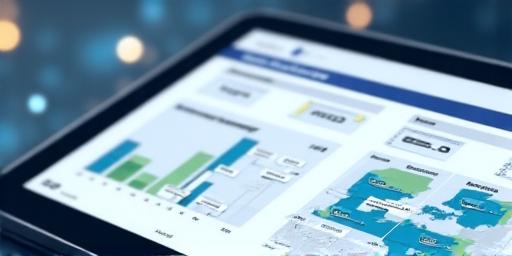 Dashboard für digitales Flottenmanagement